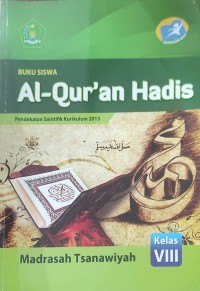Image of AL-QUR'AN HADIS KELAS VIII