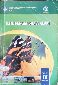 Image of ILMU PENGETAHUAN ALAM KELAS IX SEMESTER 1