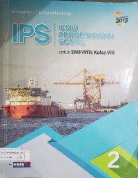 Image of IPS ILMU PENGETAHUAN SOSIAL KELAS VIII