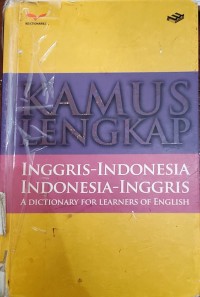 Image of KAMUS LENGKAP INGGRIS-INDONESIA.