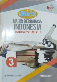 Image of MARBI MAHIR BERBAHASA INDONESIA KELAS IX