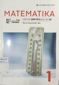 Image of MATEMATIKA KURMER KELAS VII